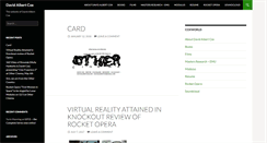 Desktop Screenshot of davidalbertcox.com